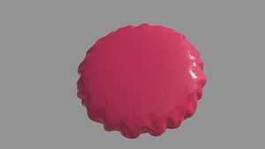 Round Cushion Pillows 3D