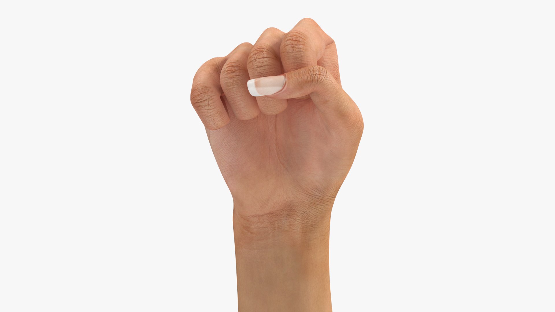 Female Hand 2 Rigged For Maya 3D Model - TurboSquid 2194602