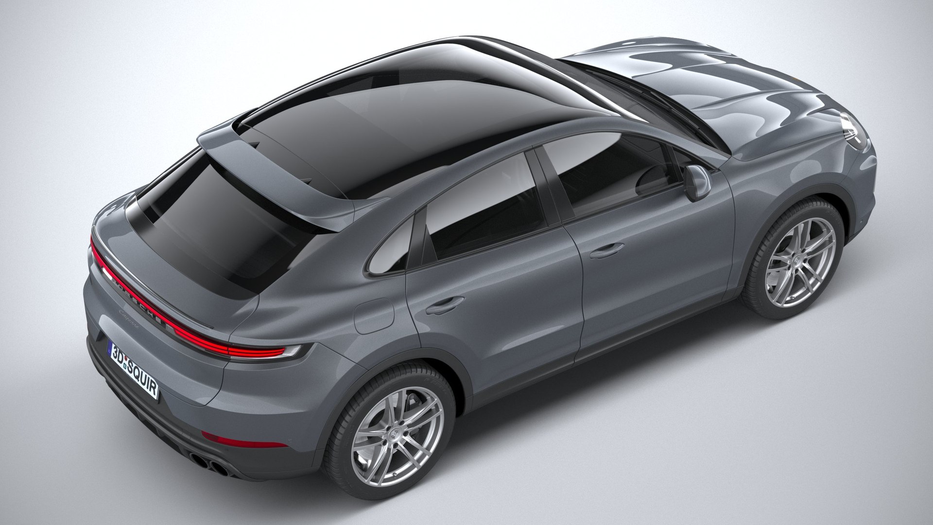 Porsche Cayenne Coupe 2024 3D TurboSquid 2107234