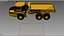 3D Articulated Truck VOLVO A25G Rigged model