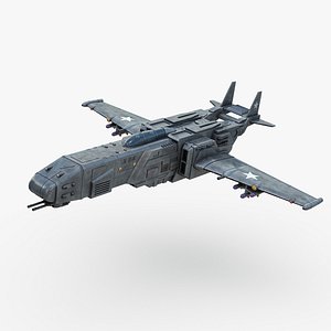 Futuristic Space Fighter