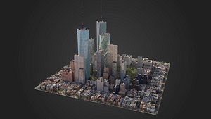 city streets 3D