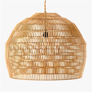 Couleur Locale Namar roped rattan spherical lamp