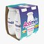 Lot de 4 flacons Danone Actimel
