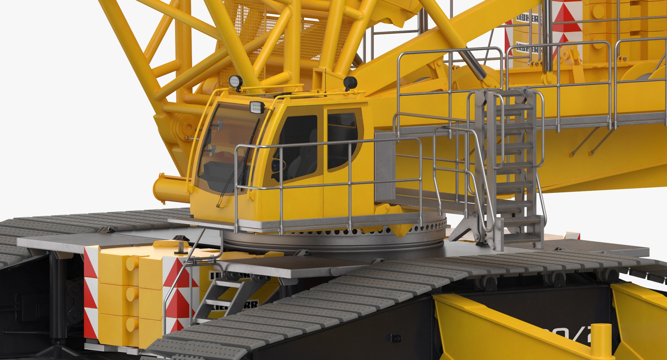 Liebherr lr 1600 2 3D model - TurboSquid 1710993