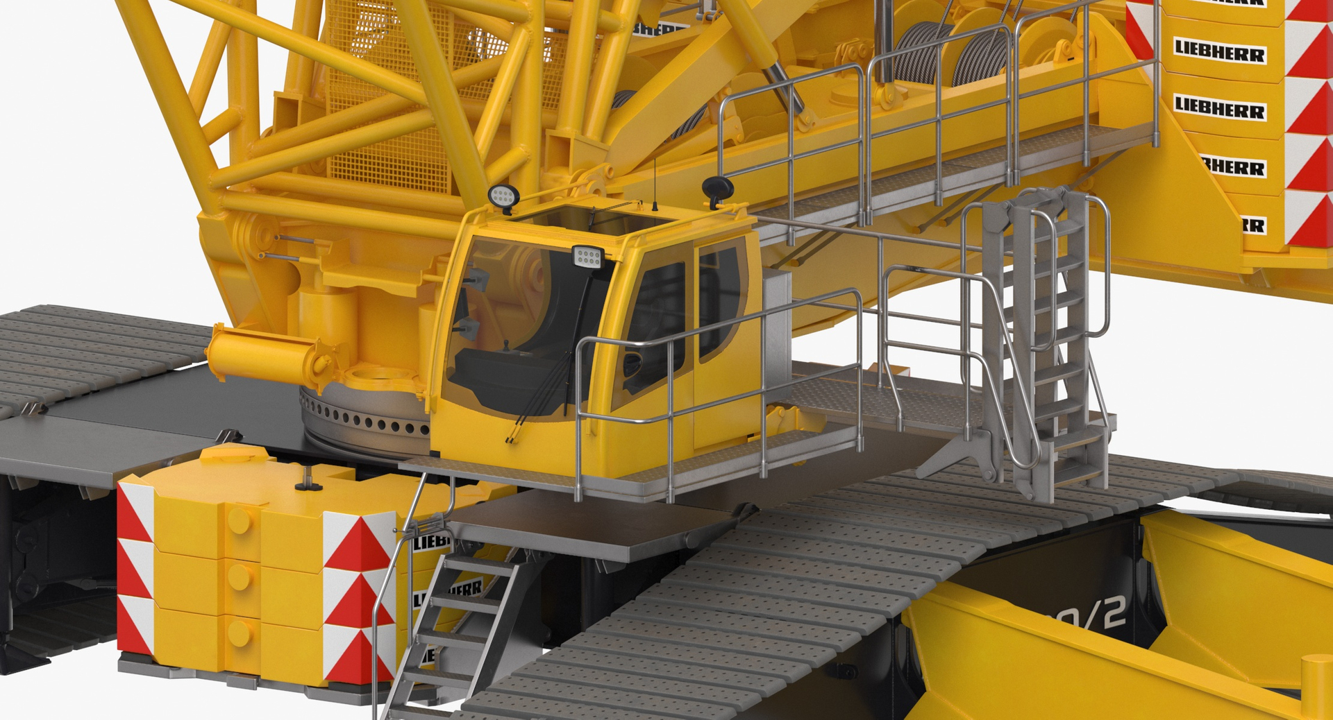 Liebherr lr 1600 2 3D model - TurboSquid 1710993