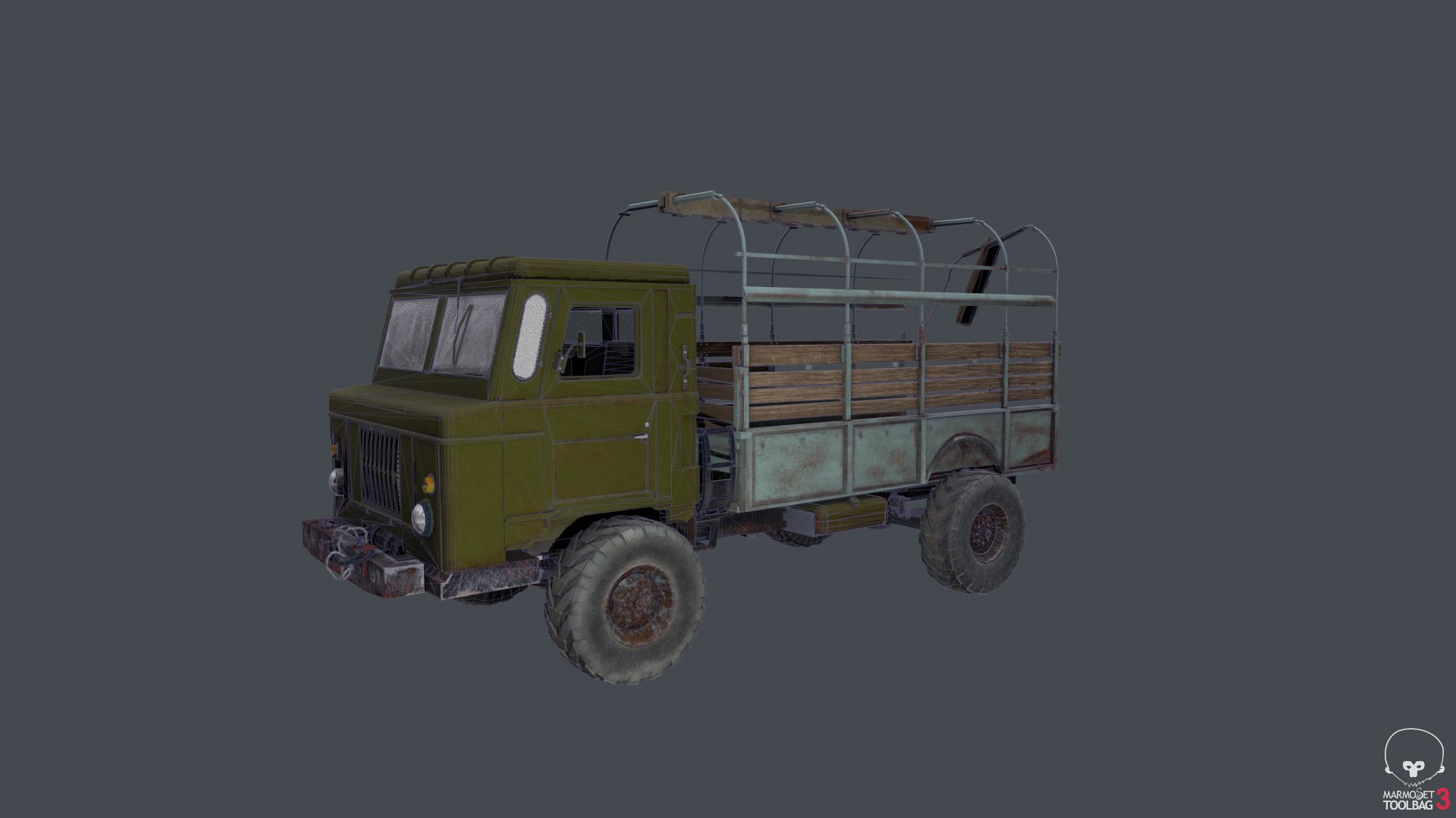 abandoned wrecked truck 3D https://p.turbosquid.com/ts-thumb/Mn/GgtGXh/NhVBV6Zz/screenshot011/png/1505345275/1920x1080/fit_q87/c00ed270278d0e79d301485da58271096025b685/screenshot011.jpg