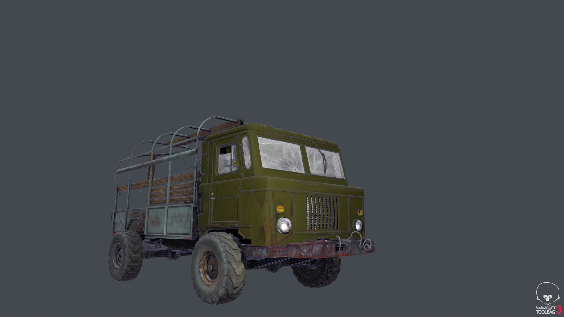 abandoned wrecked truck 3D https://p.turbosquid.com/ts-thumb/Mn/GgtGXh/lGcQAgFm/screenshot009/png/1505345248/1920x1080/fit_q87/542bf282a812b71c36d4b71a12a29e555d9b9b12/screenshot009.jpg