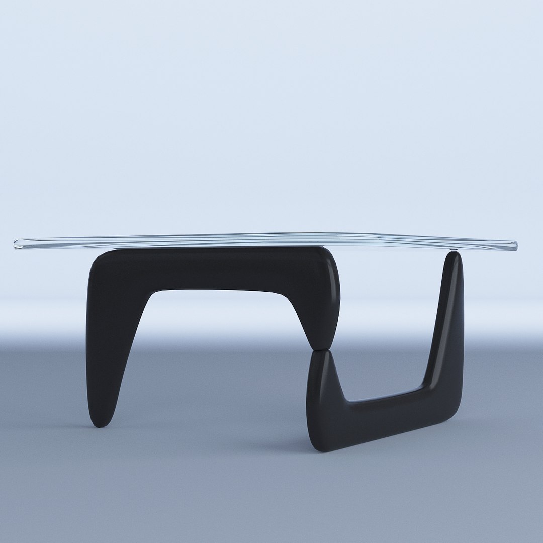 3D Model Triangular Glass Coffee Table - TurboSquid 1422602