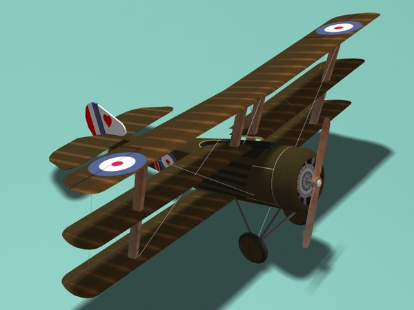 3ds sopwith triplane fighter