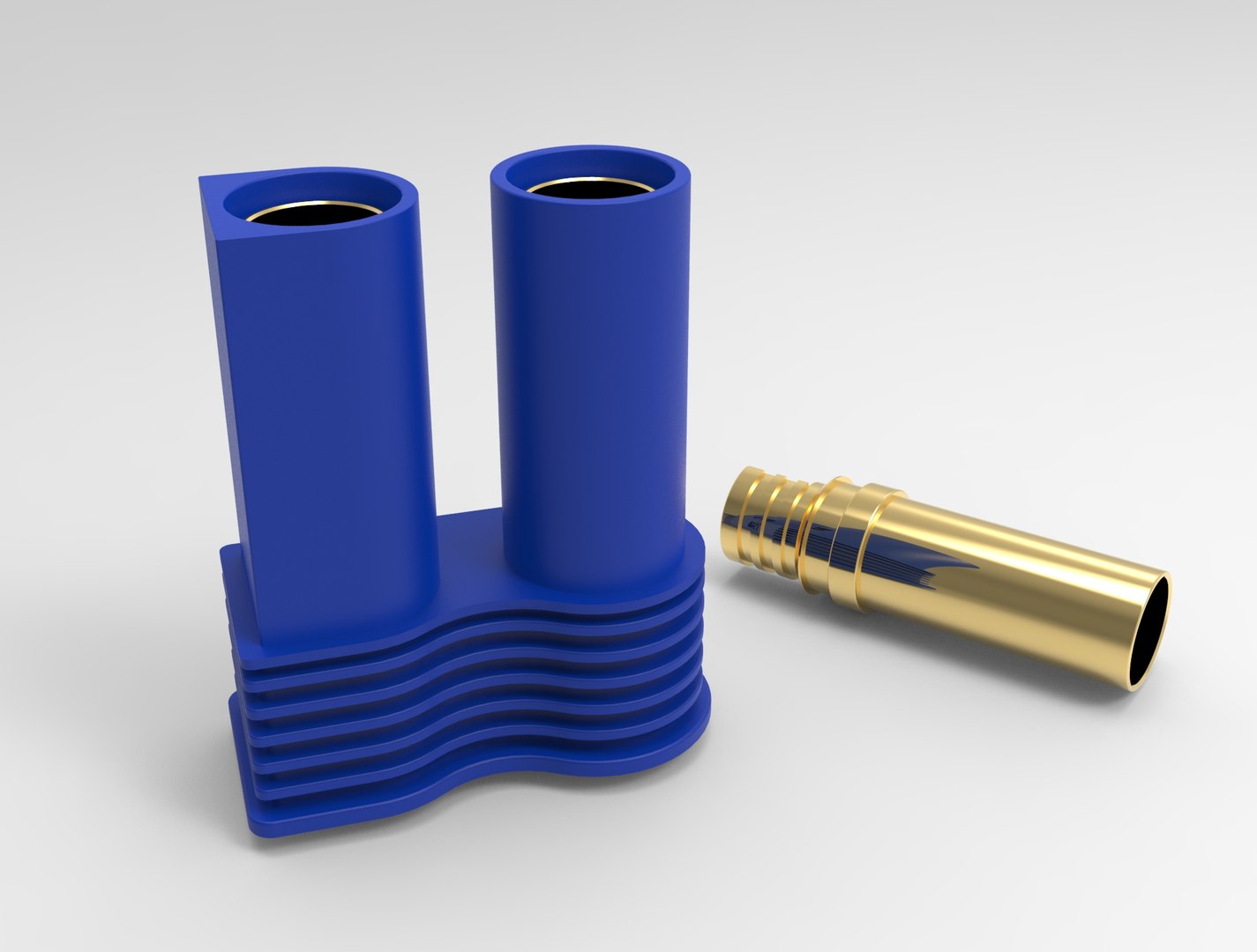 EC5 Female Connector 3D Model - TurboSquid 1828517