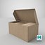 Wooden Forks in a Box Mockup