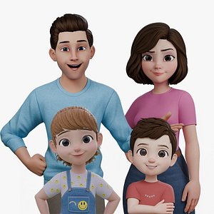 Stylized Family