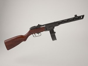 soviet ic pistol 3d model