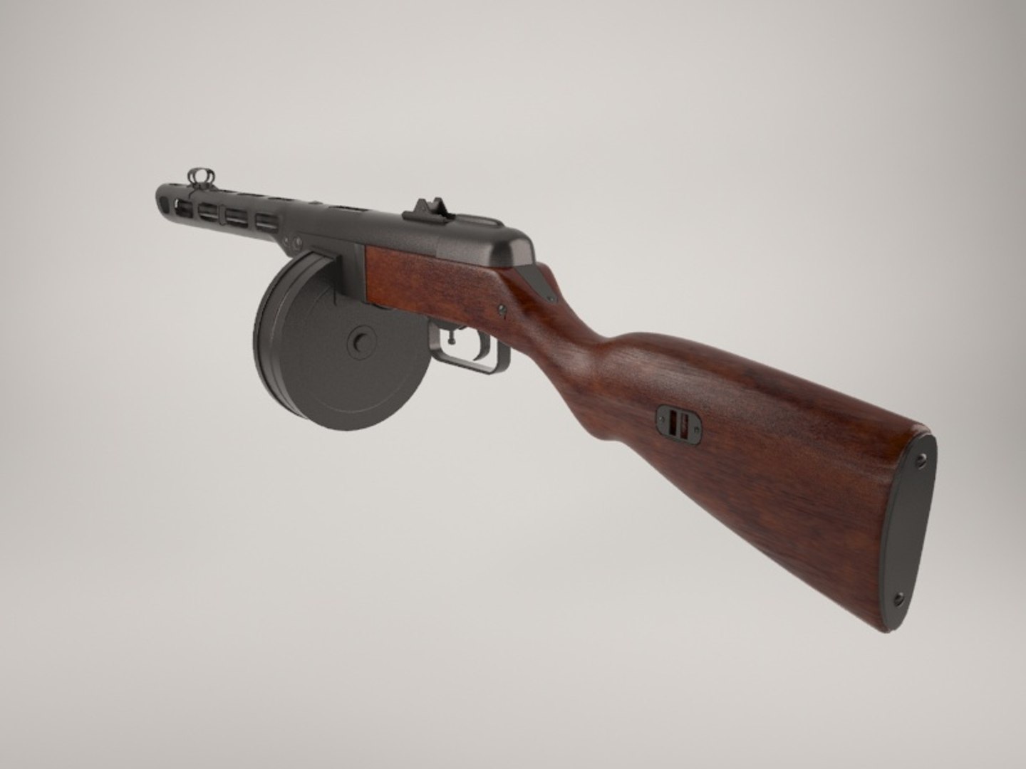 Soviet Ic Pistol 3d Model