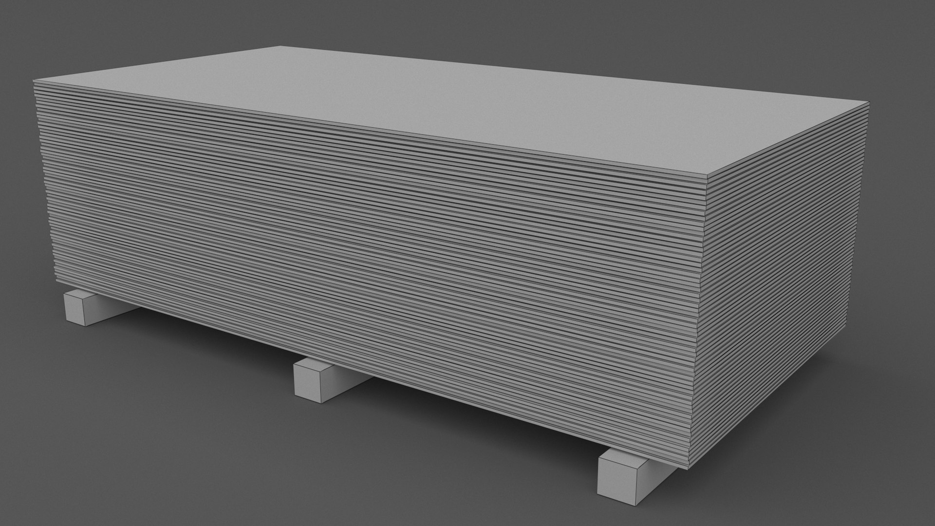 Drywall Pallet Model - TurboSquid 1719416