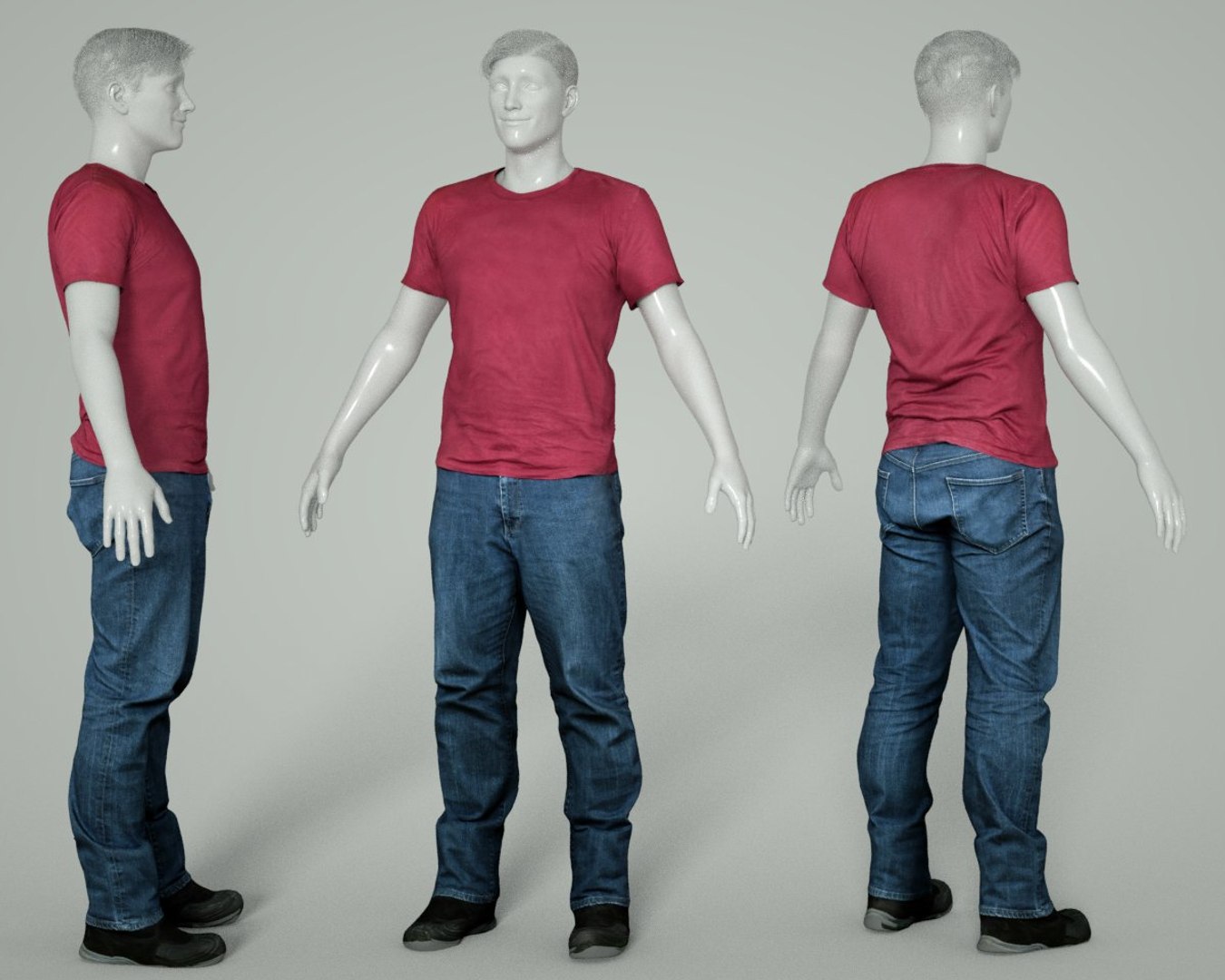 3D Male Clothing Outfit - TurboSquid 1329830