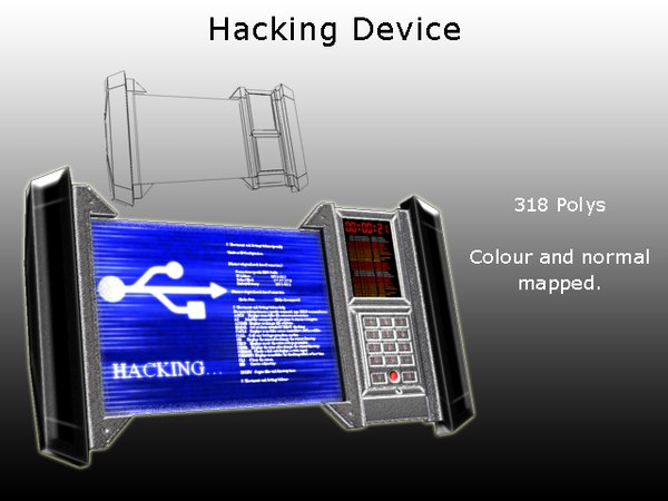 3D модель HackingDevice - TurboSquid 330729