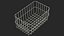 3D Steel Basket Chrome