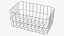 3D Steel Basket Chrome