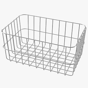 3D Steel Basket Chrome
