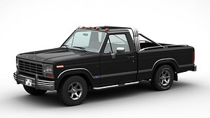 1980 Ford Ranger F100 3D model
