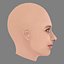 Teresa Palmer Head - No Hair - Low poly head for game