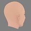 Teresa Palmer Head - No Hair - Low poly head for game