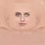 Teresa Palmer Head - No Hair - Low poly head for game