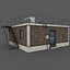Edifício Industrial Low Poly