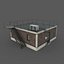 Edifício Industrial Low Poly