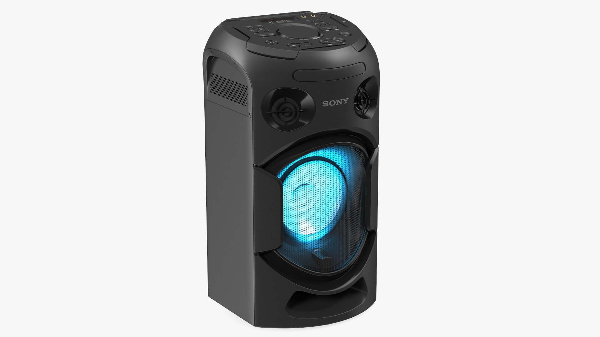 Sony V21 High Power Audio System ON 3D model preview