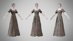 Dress 27 Royal Baroque Brocade