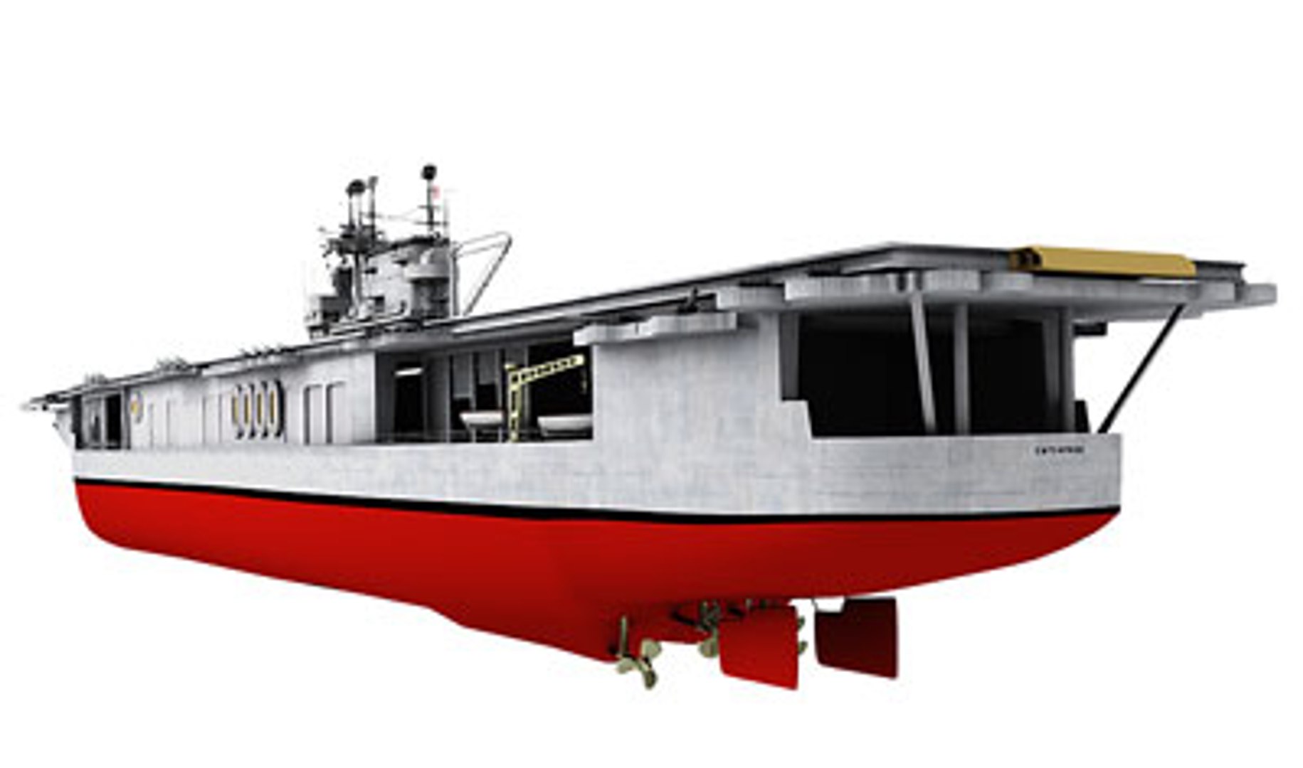 3d uss enterprise model