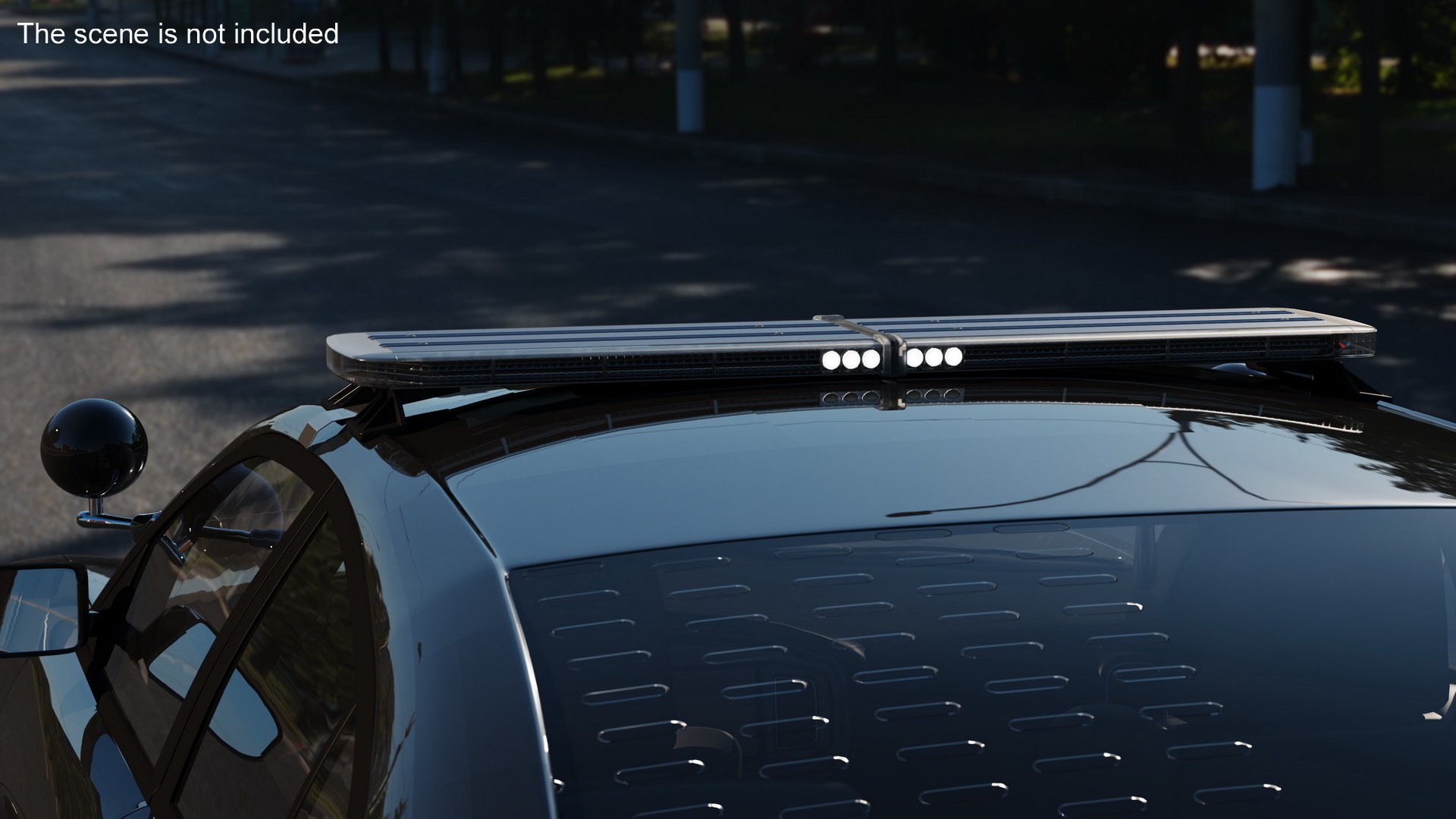 3D LED Lightbar Model - TurboSquid 2229365