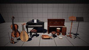 Musical Instrument Asset Pack