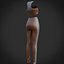 Damenoutfit - Sportbekleidung 3D-Modell
