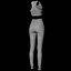 Damenoutfit - Sportbekleidung 3D-Modell
