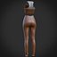 Damenoutfit - Sportbekleidung 3D-Modell