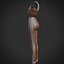 Damenoutfit - Sportbekleidung 3D-Modell