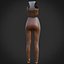 Damenoutfit - Sportbekleidung 3D-Modell
