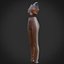 Damenoutfit - Sportbekleidung 3D-Modell