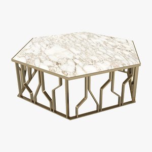 longhi ginza designer coffee table 3D model