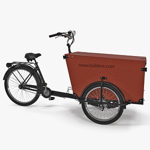 babboe transporter cargo bike 3D