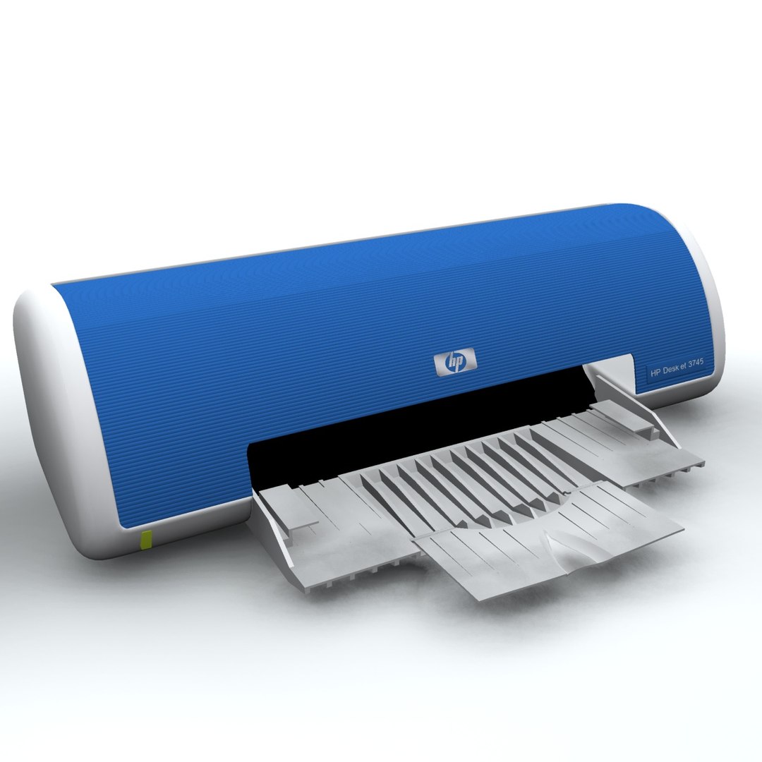 3d hp deskjet 3745 printer model