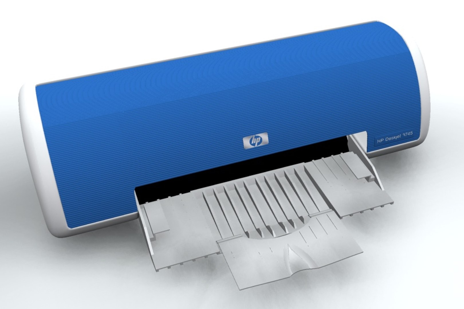 3d hp deskjet 3745 printer model