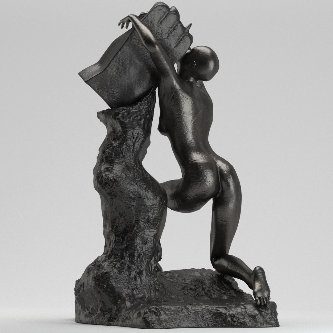 3D Auguste Rodin Orpheus Model - TurboSquid 1496130
