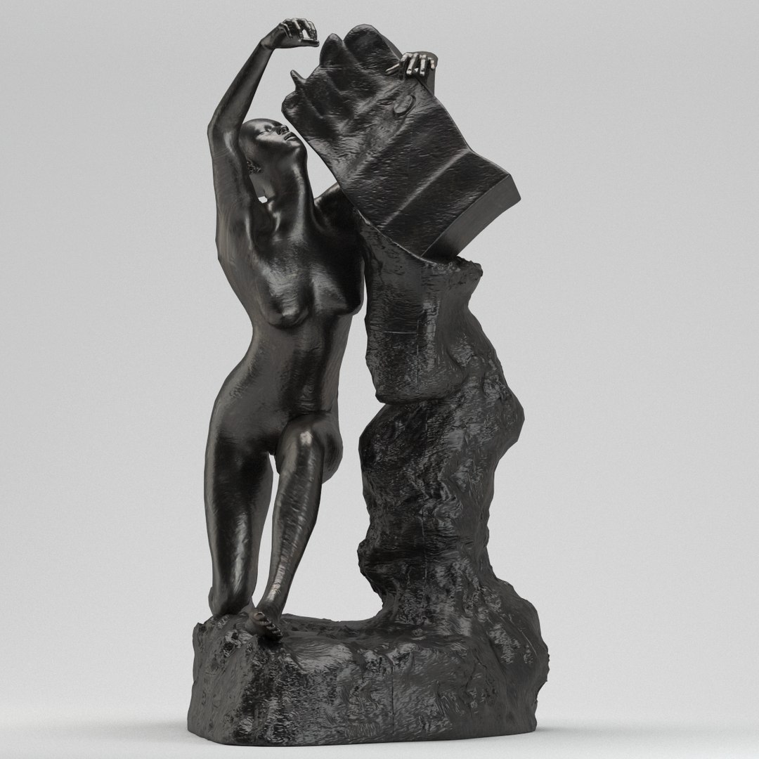 3D Auguste Rodin Orpheus Model - TurboSquid 1496130