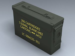 army ammunition 3d model