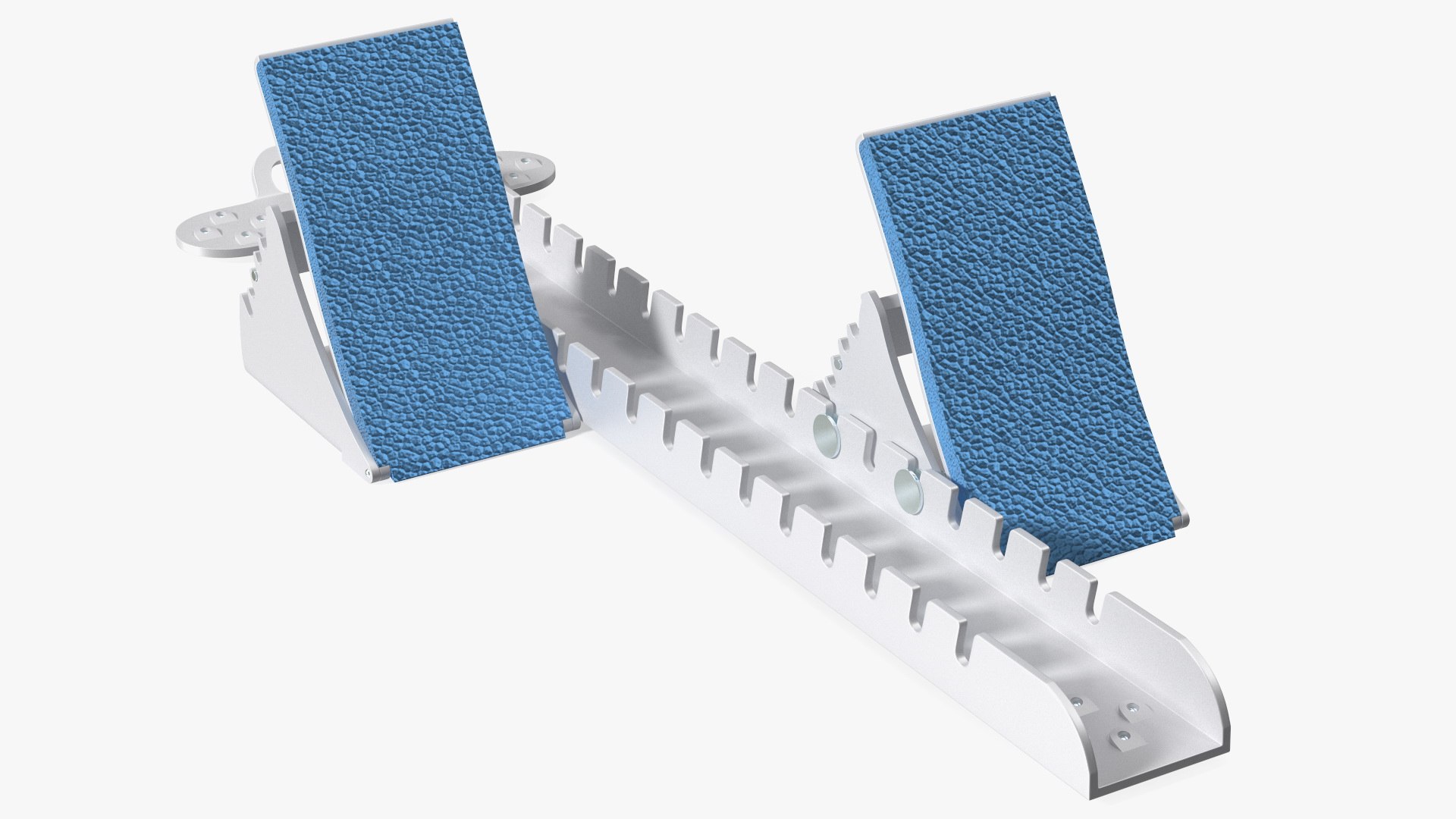 Aluminum Starting Block 3D model preview